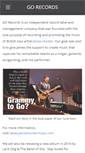Mobile Screenshot of gorecords.com